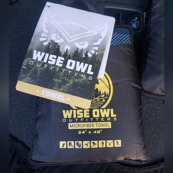 Wise Owl Microfiber Towel - Picture 5 of 5